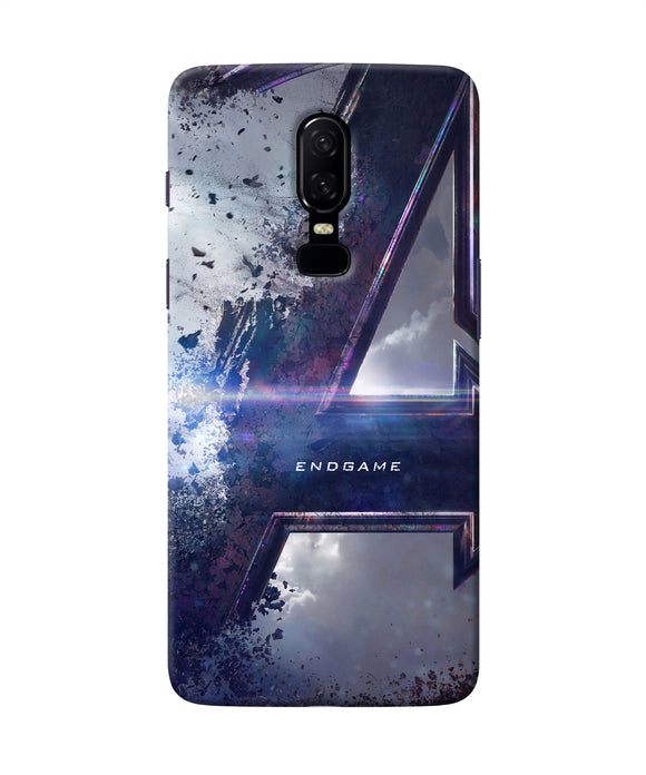Avengers End Game Poster Oneplus 6 Back Cover
