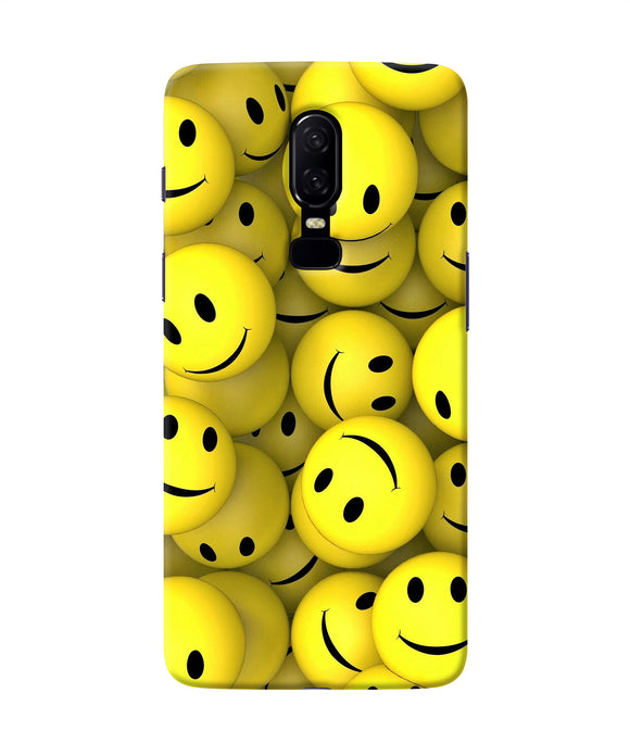 Smiley Balls Oneplus 6 Back Cover