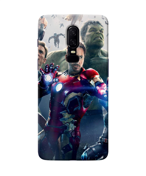 Avengers Space Poster Oneplus 6 Back Cover