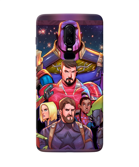 Avengers Animate Oneplus 6 Back Cover