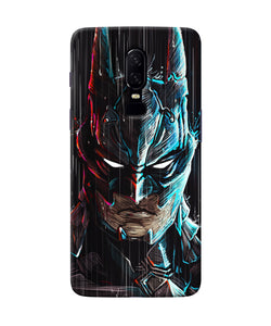 Batman Face Oneplus 6 Back Cover