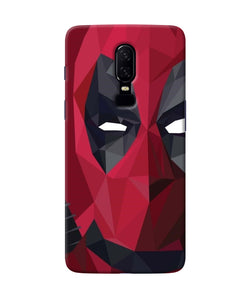 Abstract Deadpool Half Mask Oneplus 6 Back Cover