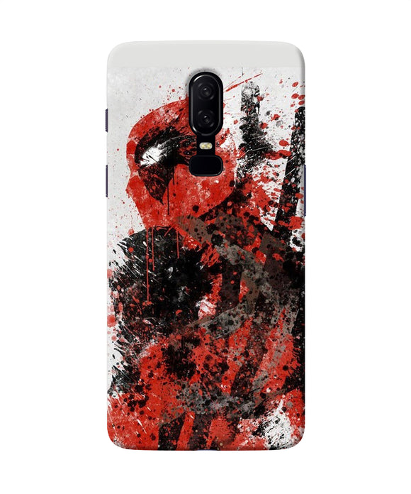 Deadpool Rugh Sketch Oneplus 6 Back Cover