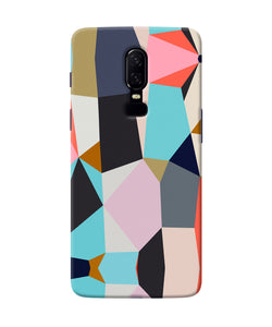 Abstract Colorful Shapes Oneplus 6 Back Cover