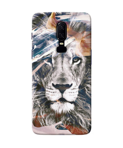 Lion Poster Oneplus 6 Back Cover