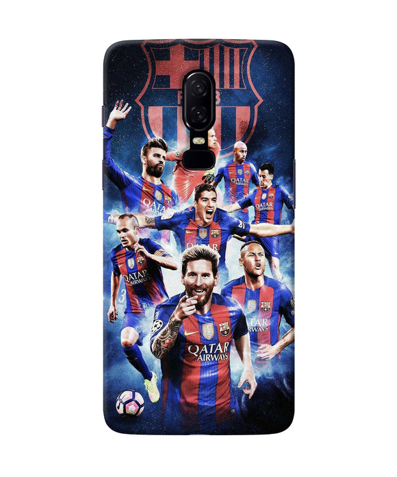 Messi Fcb Team Oneplus 6 Back Cover