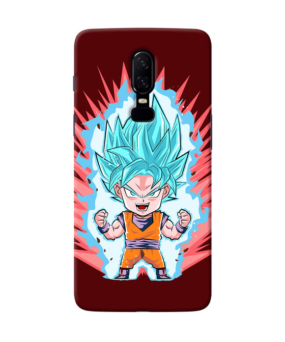 Goku Little Character Oneplus 6 Back Cover