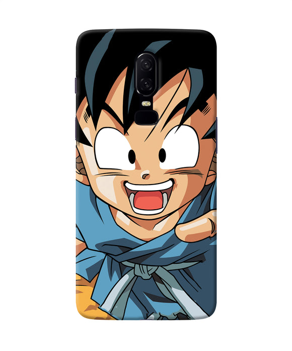 Goku Z Character Oneplus 6 Back Cover