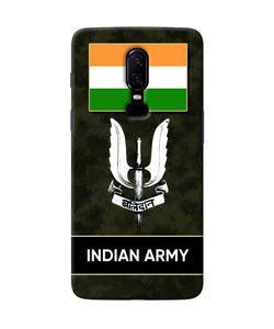 Indian Flag Balidan Logo Oneplus 6 Back Cover