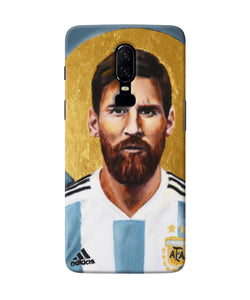 Messi Face Oneplus 6 Back Cover