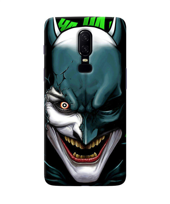 Batman Joker Smile Oneplus 6 Back Cover