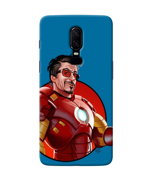 Ironman Animate Oneplus 6 Back Cover