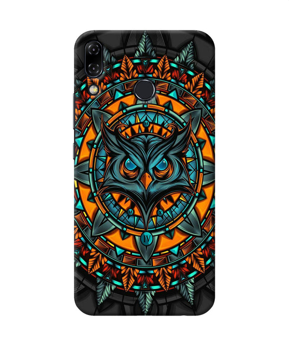 Angry Owl Art Asus Zenfone 5z Back Cover