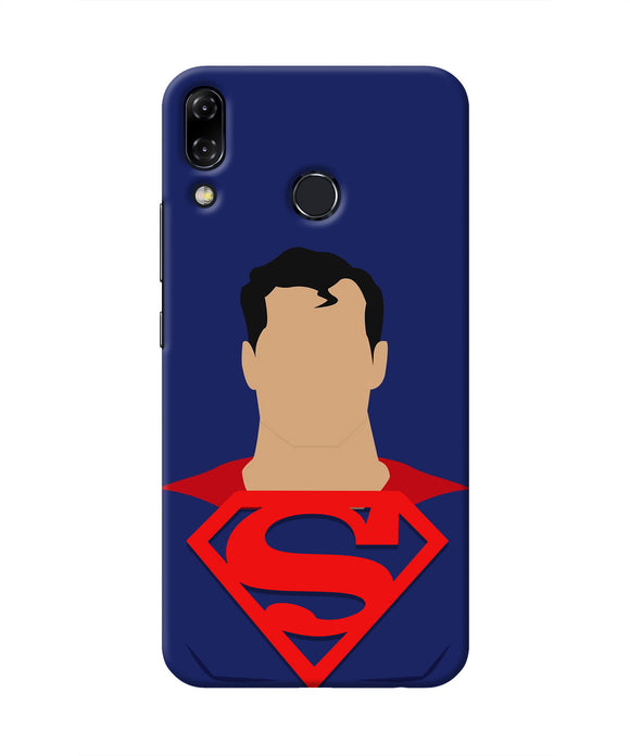 Superman Cape Asus Zenfone 5Z Real 4D Back Cover
