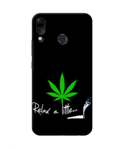 Weed Relax Quote Asus Zenfone 5Z Real 4D Back Cover