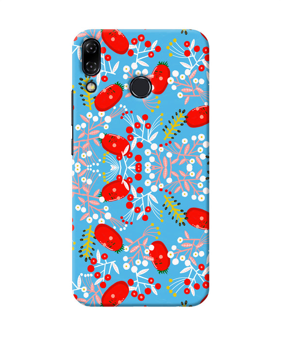Small Red Animation Pattern Asus Zenfone 5z Back Cover