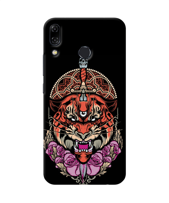 Abstract Tiger Asus Zenfone 5z Back Cover