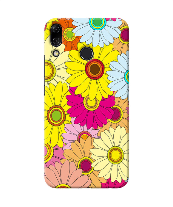 Abstract Colorful Flowers Asus Zenfone 5z Back Cover