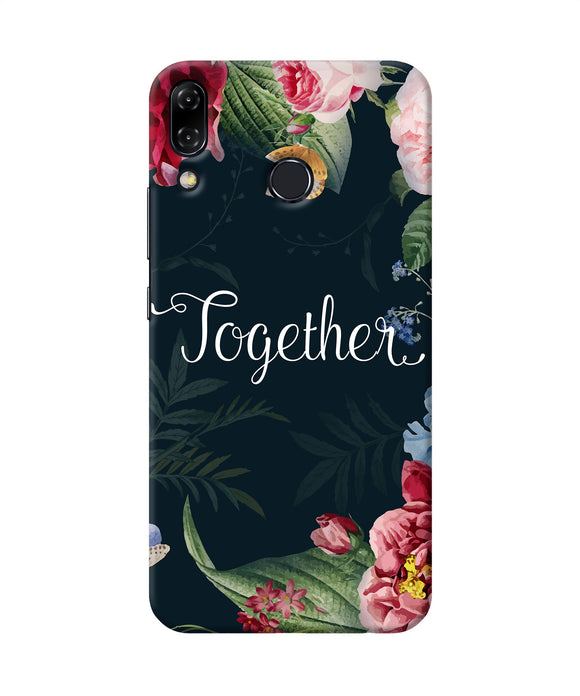 Together Flower Asus Zenfone 5z Back Cover