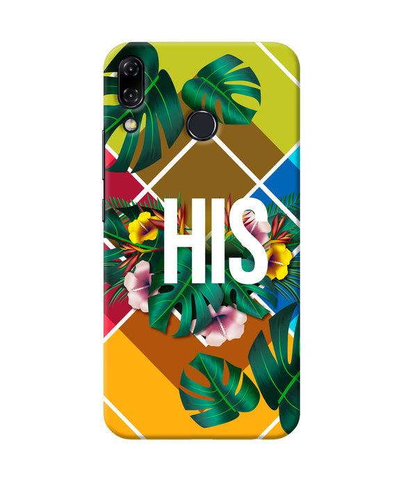 His Her One Asus Zenfone 5z Back Cover