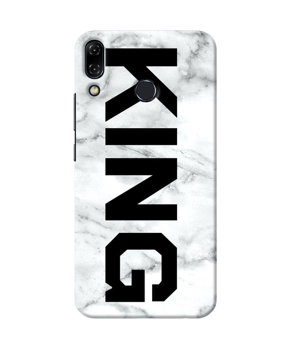 King Marble Text Asus Zenfone 5z Back Cover