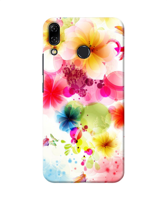 Flowers Print Asus Zenfone 5z Back Cover