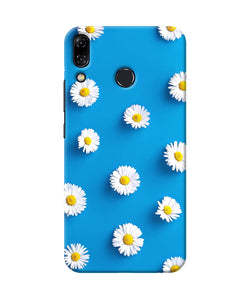 White Flowers Asus Zenfone 5z Back Cover