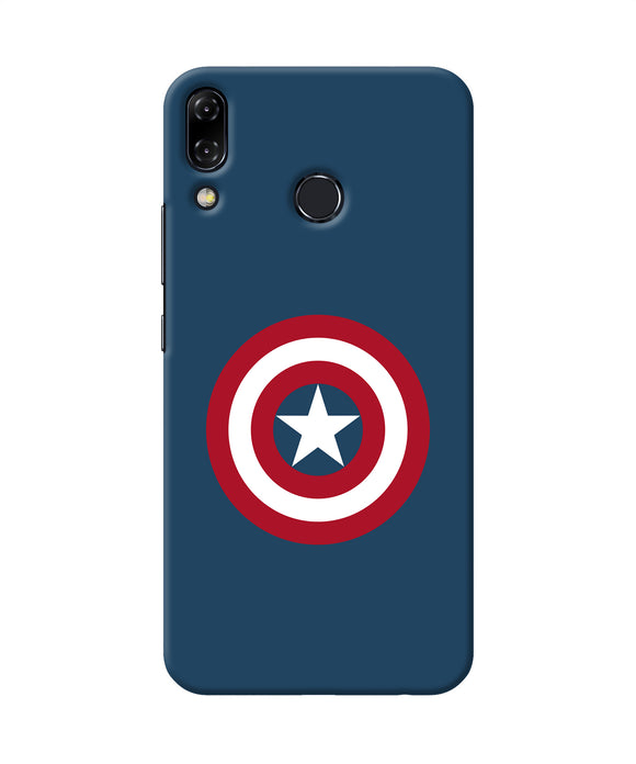 Captain America Logo Asus Zenfone 5z Back Cover