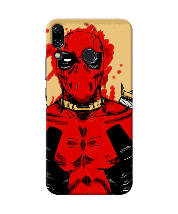 Blooded Deadpool Asus Zenfone 5z Back Cover