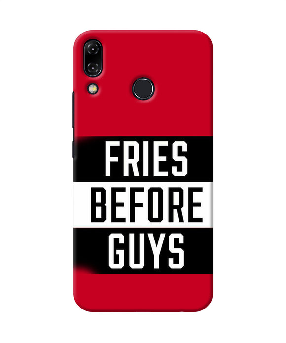 Fries Before Guys Quote Asus Zenfone 5z Back Cover