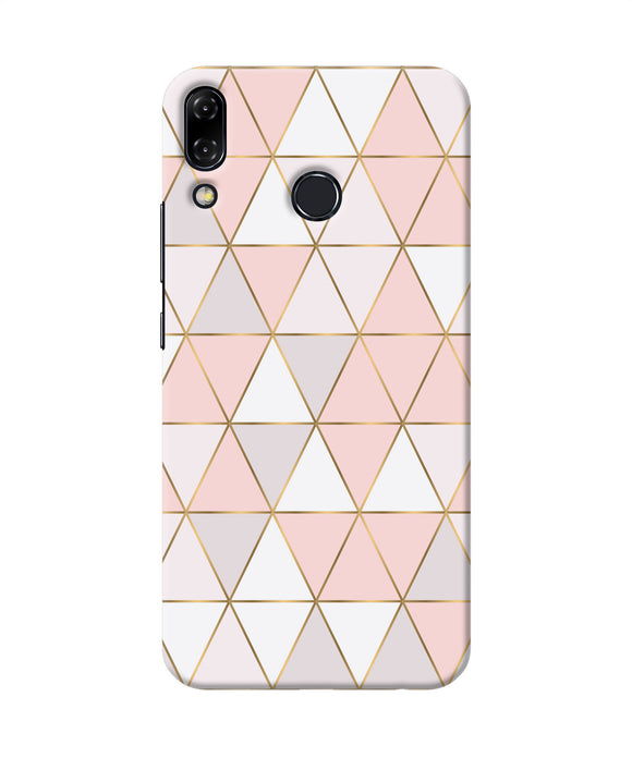 Abstract Pink Triangle Pattern Asus Zenfone 5z Back Cover