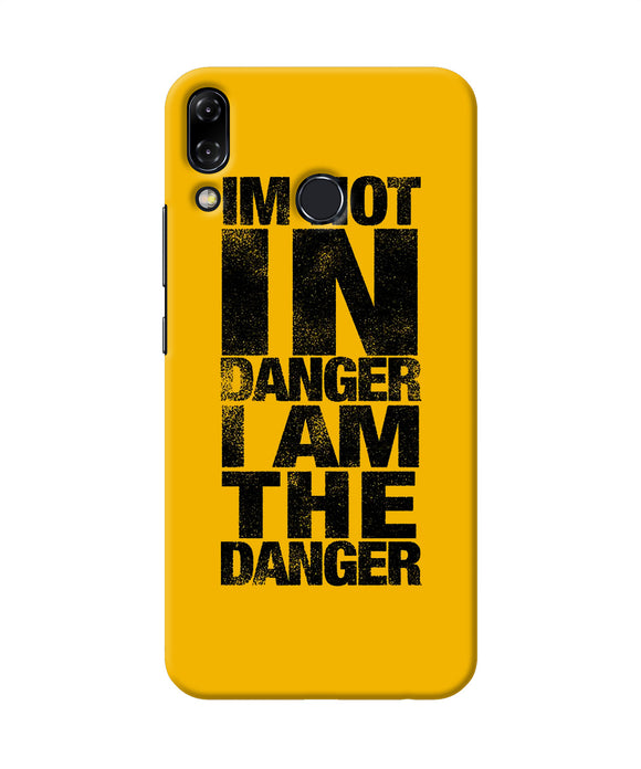 Im Not In Danger Quote Asus Zenfone 5z Back Cover