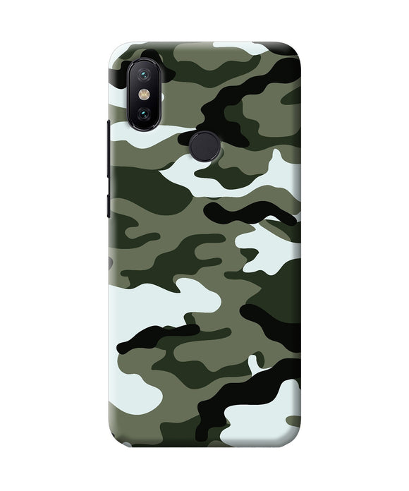 Camouflage Mi A2 Back Cover