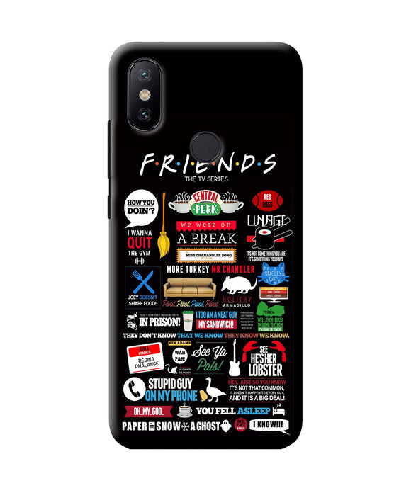 Friends Mi A2 Back Cover