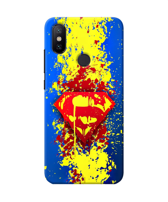 Superman Logo Mi A2 Back Cover