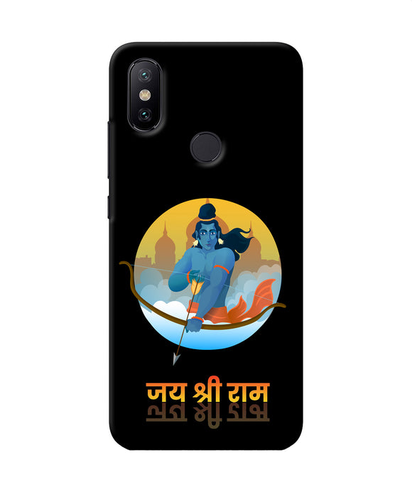 Black Jay Shree Ram Mi A2 Back Cover