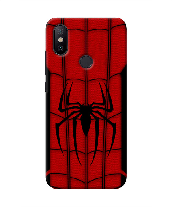 Spiderman Costume Mi A2 Real 4D Back Cover