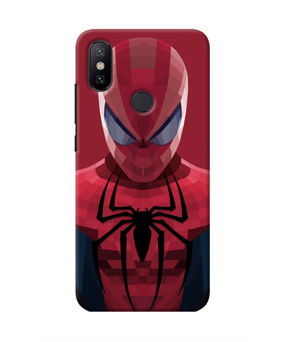 Spiderman Art Mi A2 Real 4D Back Cover