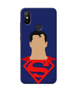 Superman Cape Mi A2 Real 4D Back Cover