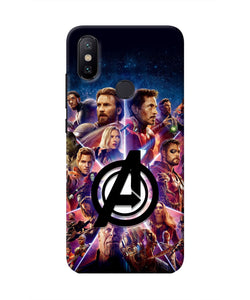 Avengers Superheroes Mi A2 Real 4D Back Cover