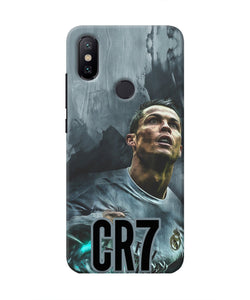 Christiano Ronaldo Grey Mi A2 Real 4D Back Cover