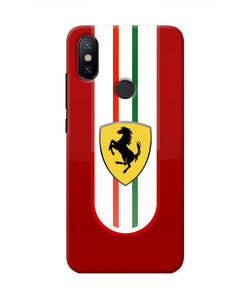 Ferrari Art Mi A2 Real 4D Back Cover