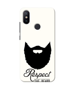 Respect the Beard Mi A2 Real 4D Back Cover