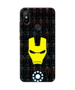 Iron Man Suit Mi A2 Real 4D Back Cover