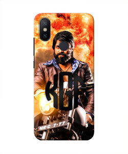 Rocky Bhai on Bike Mi A2 Real 4D Back Cover