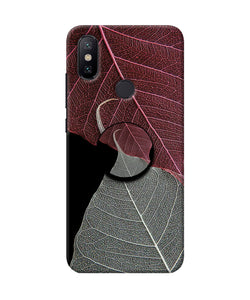 Leaf Pattern Mi A2 Pop Case