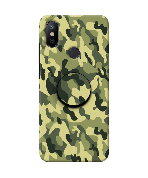 Camouflage Mi A2 Pop Case