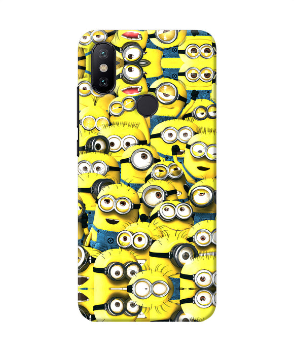 Minions Mini Crowd Mi A2 Back Cover