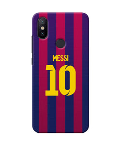 Messi 10 Tshirt Mi A2 Back Cover