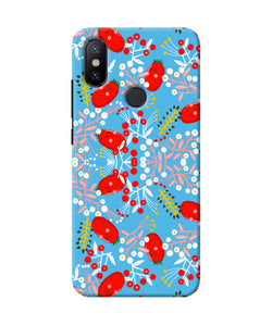 Small Red Animation Pattern Mi A2 Back Cover